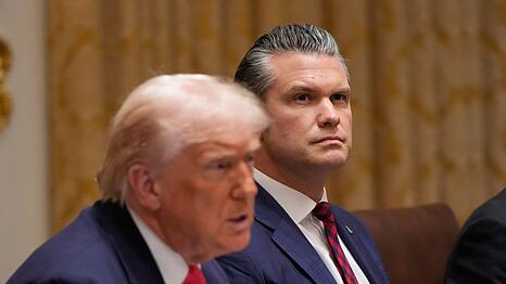 US-Präsident Donald Trump helfe gerne Ländern, die sich selbst helfen würden, sagte Pentagon-Chef Pete Hegseth. (Archivbild)