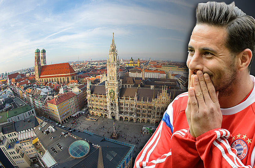 Weil's so schön ist: Claudio Pizarro will nach seiner Karriere als Profifußballer in München wohnen.