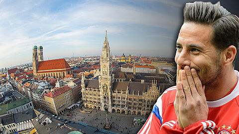 Weil's so schön ist: Claudio Pizarro will nach seiner Karriere als Profifußballer in München wohnen.