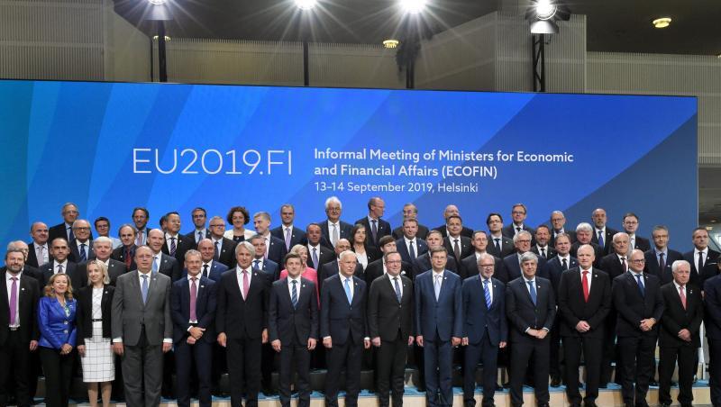Die Wirtschafts- und Finanzminister der EU-Staaten haben sich in Helsinki mit der Eurogruppe getroffen. Die Wirtschafts- und Finanzminister der EU-Staaten haben sich in Helsinki mit der Eurogruppe getroffen.