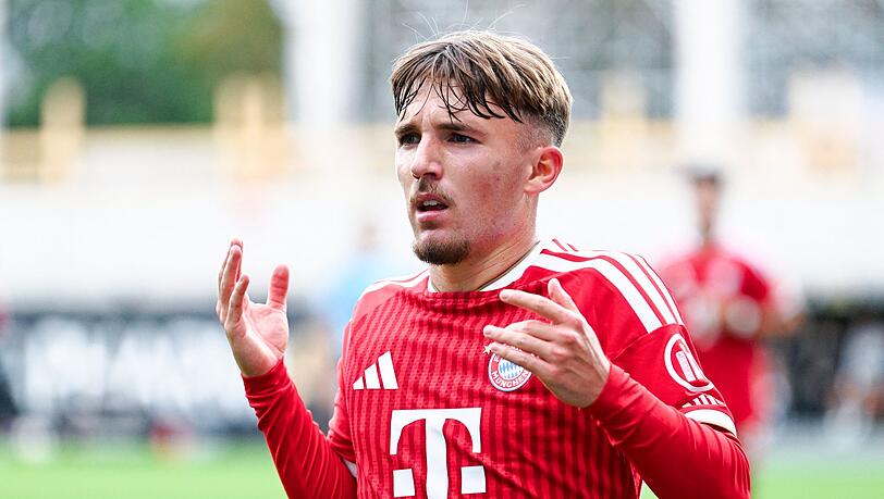 Lennart Karl vom FC Bayern. (Archivbild) Lennart Karl vom FC Bayern. (Archivbild)