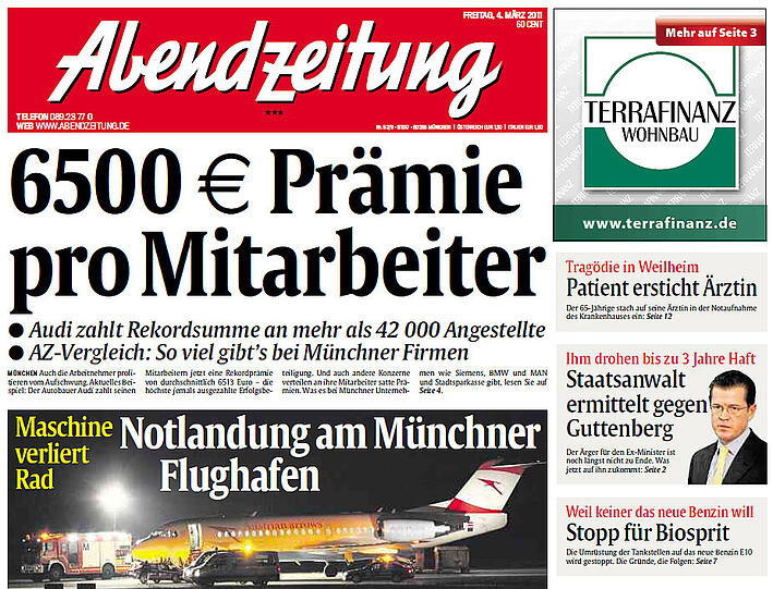 Jahres-Rückblick: Rückblick: Das Jahr 2011 in AZ-Schlagzeilen - München - Abendzeitung München