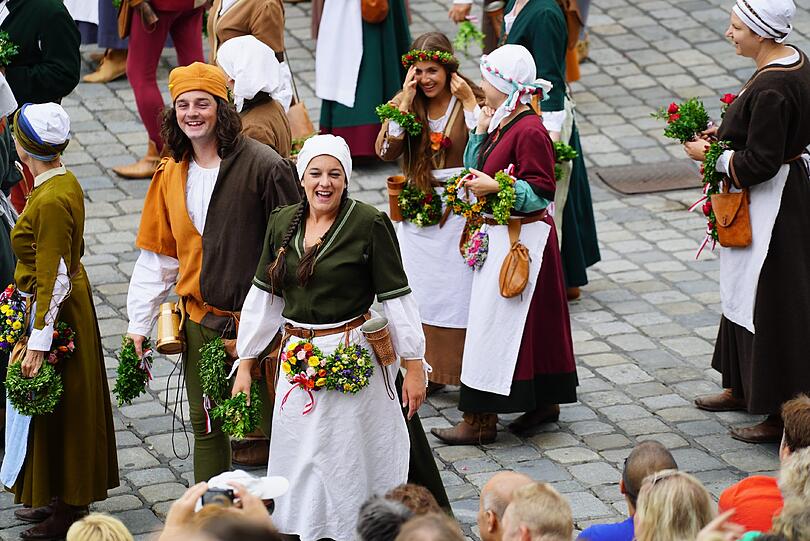 Landshuter Hochzeit 2017 - Der erste Hochzeitsumzug in Bildern