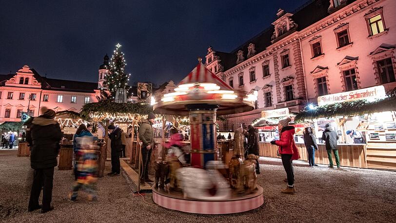 In Regensburg haben unbekannte Täter drei Lämmer auf einem Weihnachtsmarkt gestohlen. (Symbolbild)