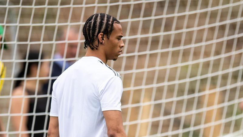 Leroy Sané kommt zum Training der Nationalmannschaft. Foto: Marius Becker/Archivbild Leroy Sané kommt zum Training der Nationalmannschaft. Foto: Marius Becker/Archivbild