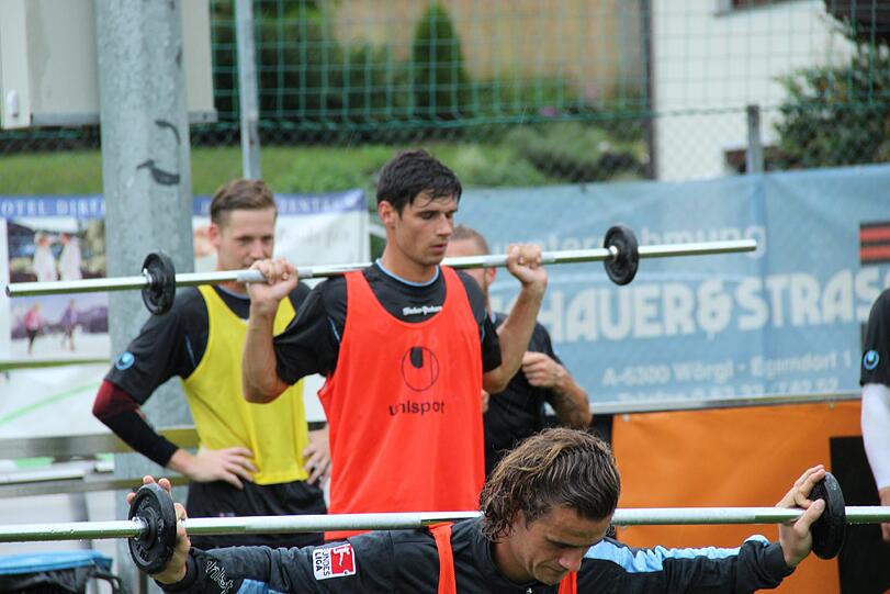 Die Bilder vom letzten Löwen-Training in Bad Häring.