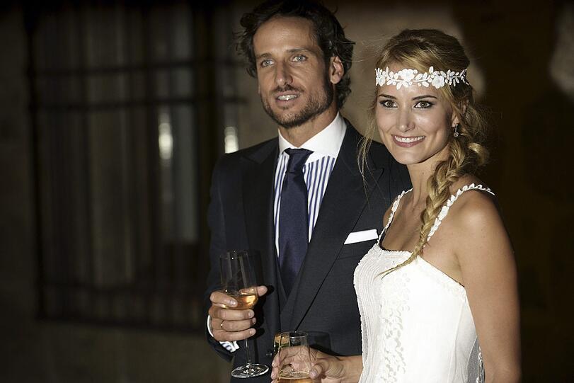 Der spanische Tennisspieler Feliciano Lopez heiratete 2015 das Model Alba Carrillo