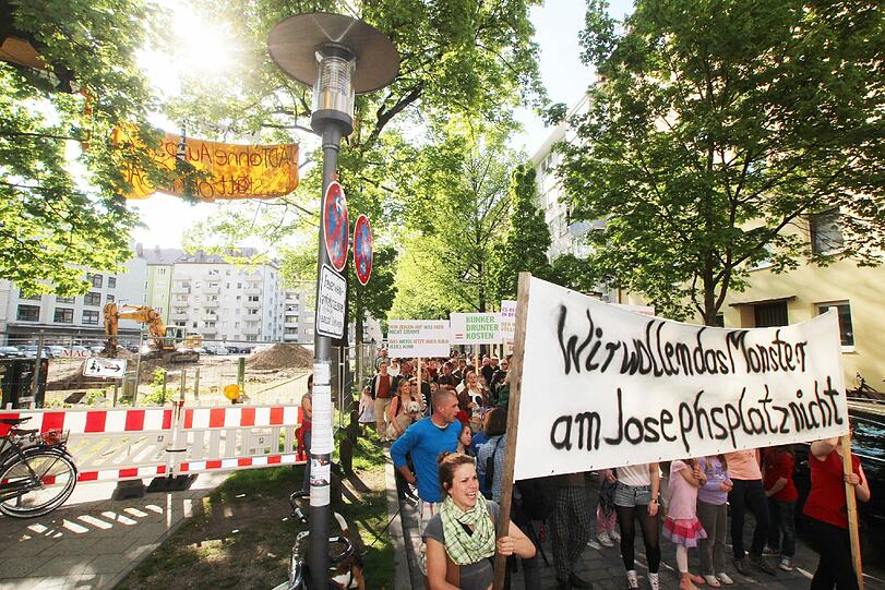"Andauernden Widerstand zahlreicher Anwohnerinnen und Anwohner" hat die Linken-Stadträtin festgestellt.