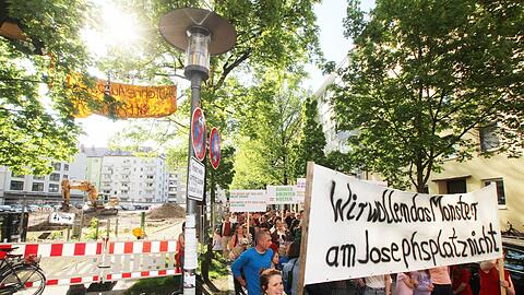 "Andauernden Widerstand zahlreicher Anwohnerinnen und Anwohner" hat die Linken-Stadträtin festgestellt.