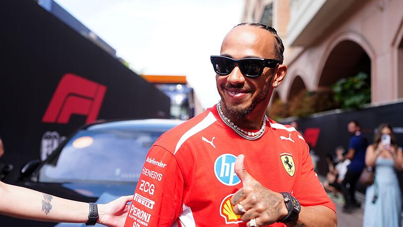Hofft auf seinen ersten Ferrari-Sieg: Lewis Hamilton.
