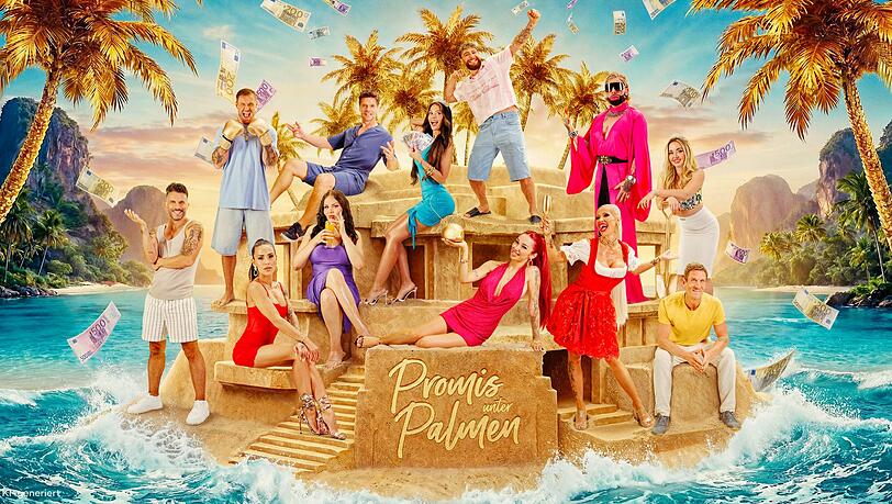 SAT.1 hat bekannt gegeben, welche Stars Teil der fünften "Promis unter Palmen"-Staffel sein werden. SAT.1 hat bekannt gegeben, welche Stars Teil der fünften "Promis unter Palmen"-Staffel sein werden.