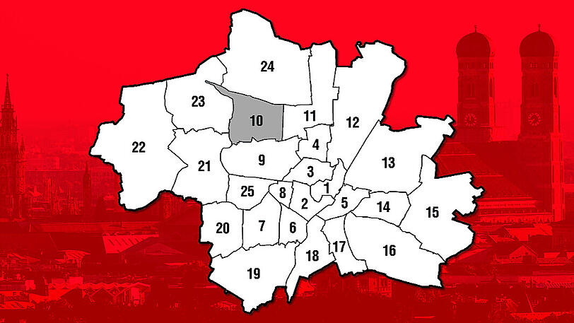 Der Stadtbezirk Moosach (10).