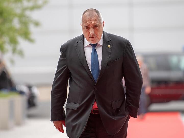 Bulgariens Ministerpräsident Bojko Borissow. In Bulgarien reißen die Proteste mit Forderungen zum Rücktritt der Regierung nicht ab.