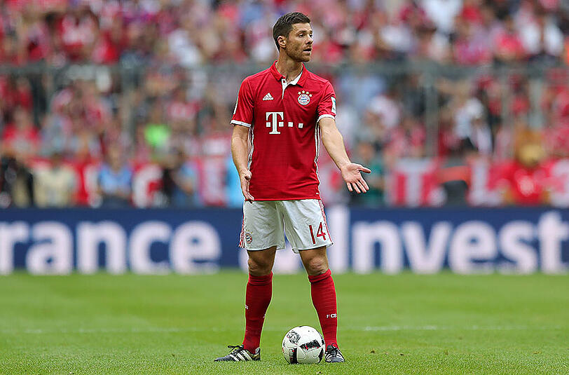 Xabi Alonso liebäugelt mit einer Vertragsverlängerung in München.