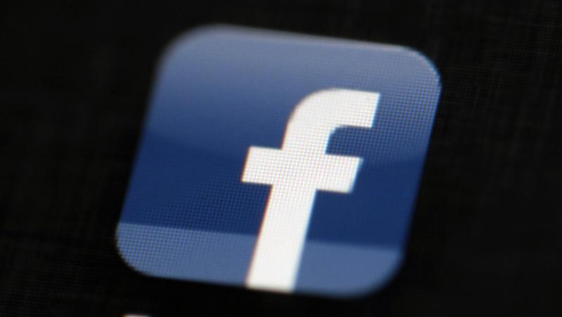 Das Facebook-Logo. Das Facebook-Logo.