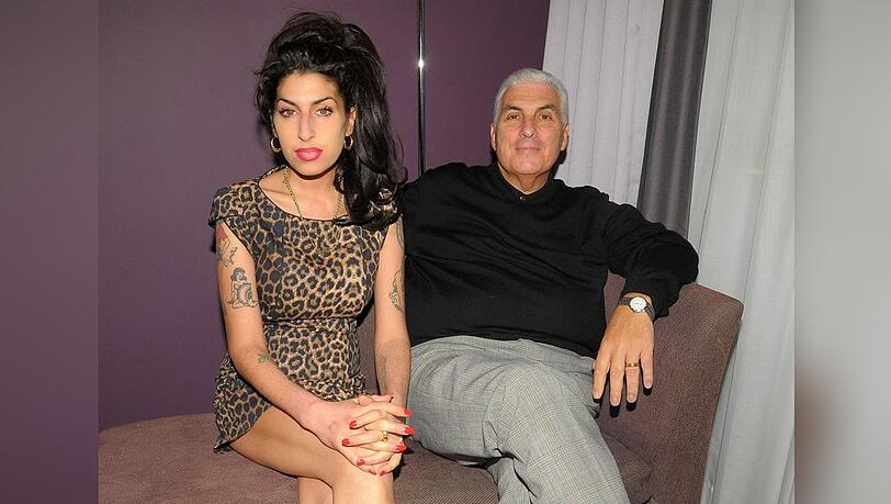 Amy Winehouse und ihr Vater Mitch.