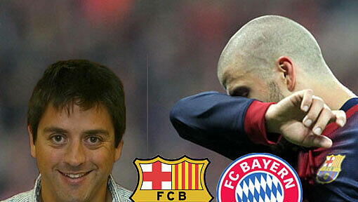 Noch 6 Tage bis zum Rückpiel. Roger Torelló ist Barça-Reporter bei „El Mundo Deportivo“. In der AZ schreibt er regelmäßig über das Champions-League-Halbfinale gegen Bayern Noch 6 Tage bis zum Rückpiel. Roger Torelló ist Barça-Reporter bei „El Mundo Deportivo“. In der AZ schreibt er regelmäßig über das Champions-League-Halbfinale gegen Bayern