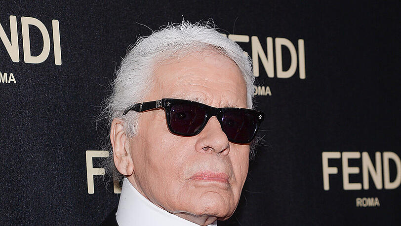"Ich bin eine nette Person": Karl Lagerfeld bei der Eröffnung des Flagship-Store von Fendi in New York im Februar