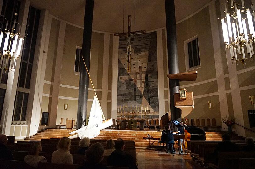 Auch in der Matthäus Kirche war was los.