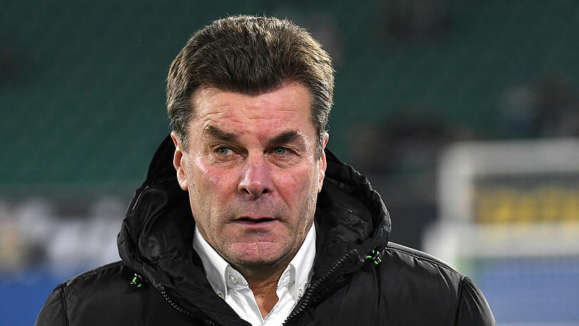 Dieter Hecking verliert mit Gladbach bei seinem Ex-Klub Wolfsburg.