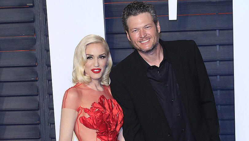 Gwen Stefani und Blake Shelton auf dem roten Teppich im Jahr 2016. Gwen Stefani und Blake Shelton auf dem roten Teppich im Jahr 2016.