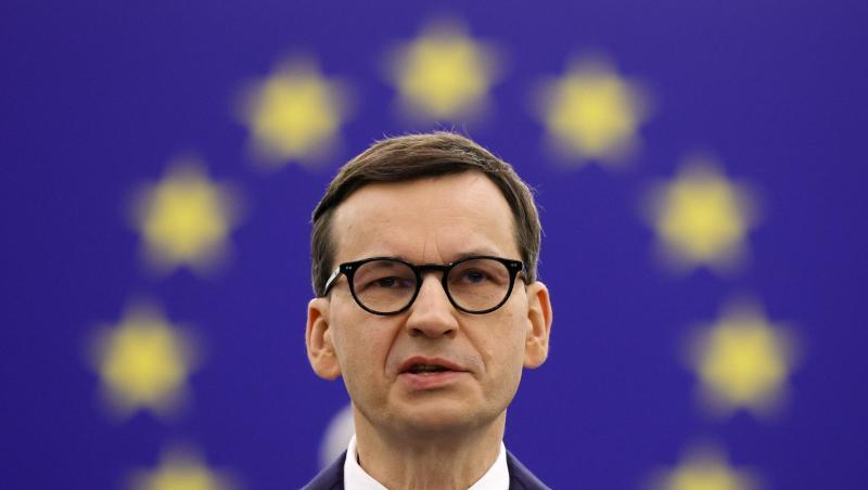 Polens Ministerpräsident Mateusz Morawiecki stieß im Europaparlament auf heftigen Widerstand.