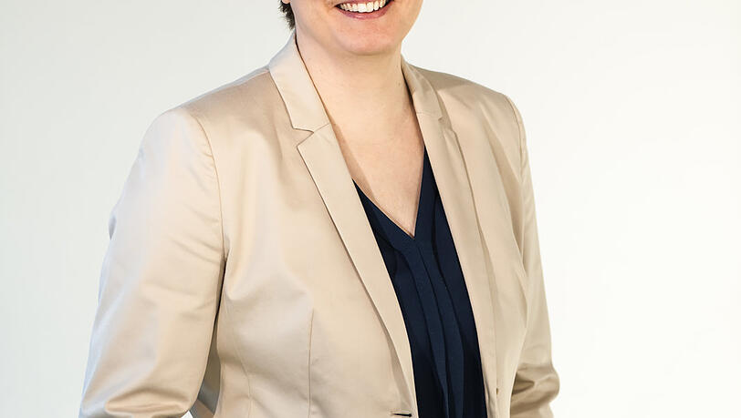 Die künftige Präsidentin Lydia Grün. Die künftige Präsidentin Lydia Grün.