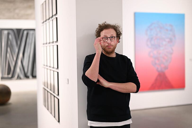 Der 42-jährige Johann König in seiner Berliner Galerie.