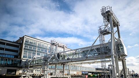 Die Bundespolizei nahm einen gesuchten Arbeiter im Kreuzfahrtterminal fest. (Archivbild)