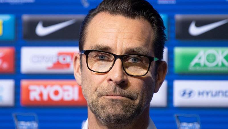 Michael Preetz, Manager von Hertha BSC. Foto: Soeren Stache/dpa/Archivbild Michael Preetz, Manager von Hertha BSC. Foto: Soeren Stache/dpa/Archivbild