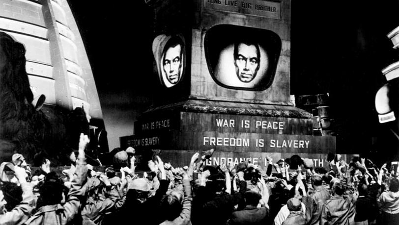 Eine erste Verfilmung von "1984" gab es bereits sechs Jahre nach dem Erscheinen des Romans: