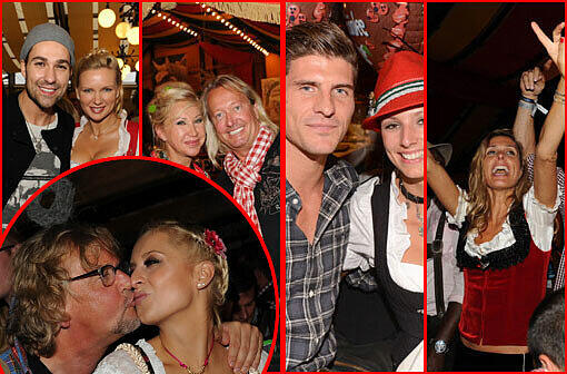 Laureus-Wiesn und Baldessarini-Party: Die Promis haben's am ersten Wiesn-Samstag 2012 schon ordentlich krachen lassen im Hippodrom, im Käferzelt und im Weinzelt. Die Bilder