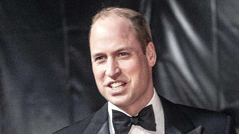 Prinz William bei einer Preisverleihung in London.