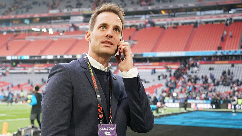 Deutschland-Boss der NFL: Alexander Steinforth. Deutschland-Boss der NFL: Alexander Steinforth.
