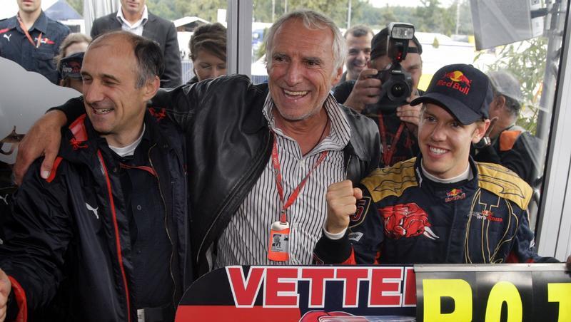 Der Macher: Red-Bull-Boss Dietrich Mateschitz mit Weltmeister Sebastian Vettel. Der Macher: Red-Bull-Boss Dietrich Mateschitz mit Weltmeister Sebastian Vettel.