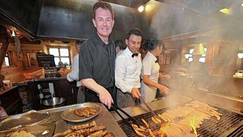 Kai Behringer vom Bratwursthäusle. Kai Behringer vom Bratwursthäusle.