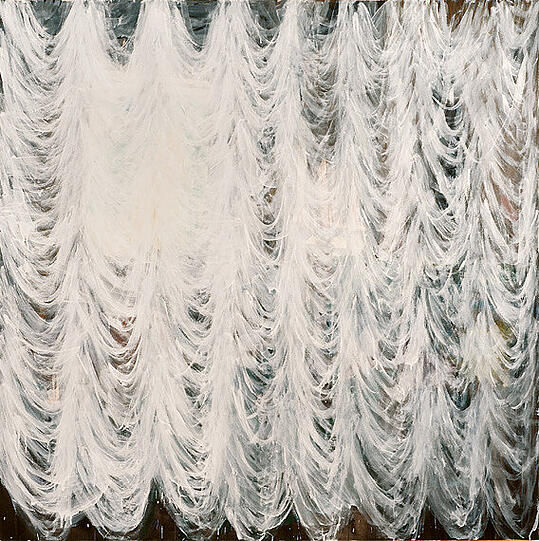 Ein Werk der Künstlerin Silke Markefka. (Ohne Titel, aus der Serie "Von Vorhängen", 2006).