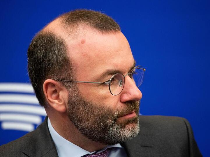 Manfred Weber, der Fraktionschef der Christdemokraten im Europaparlament. Foto: Philipp von Ditfurth/dpa/Archivbild