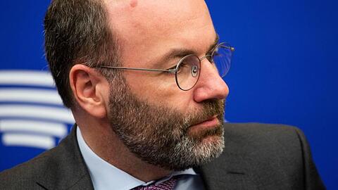 Manfred Weber, der Fraktionschef der Christdemokraten im Europaparlament. Foto: Philipp von Ditfurth/dpa/Archivbild
