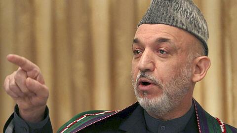 Afghanistans Präsident Hamid Karsai.