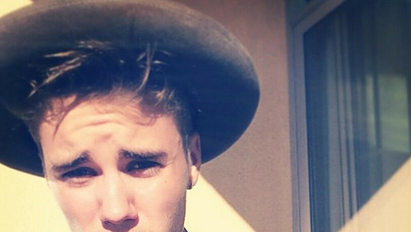 Justin Bieber begrüßt den Tag Justin Bieber begrüßt den Tag