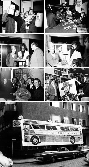 Wolfgang Roucka ist seit 50 Jahren eine Schwabinger Kulturinstanz. Hier eine Auswahl seiner Bilder...