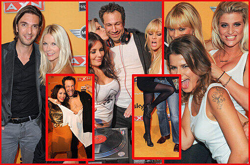 Noch mehr Bilder von der heißen AXN-Party mit dem Bassist der Bloodhoundgang...