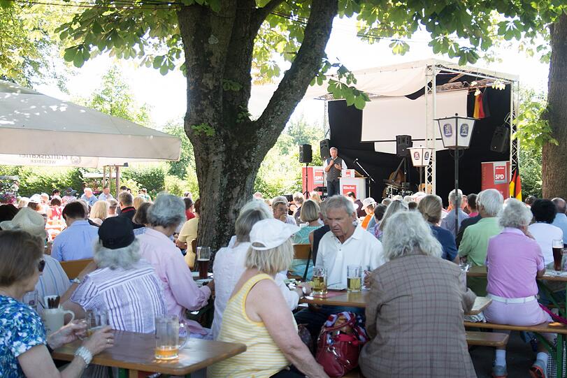 Bilder vom SPD-Jazzfrühschoppen in Bogenhausen.