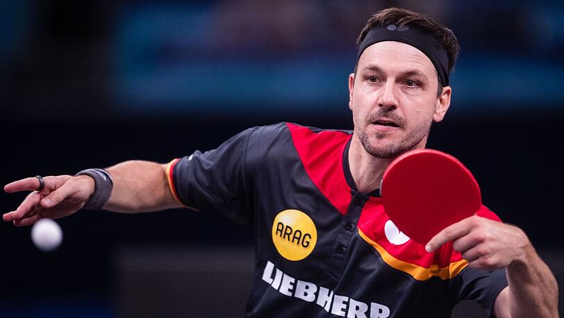 Timo Boll plagt sich derzeit mit einer Schulterverletzung herum.