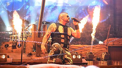 Sabaton feierte eine XXL-Show vor dem Publikum in der Olympiahalle München.