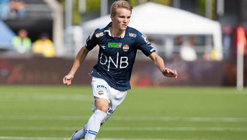 Martin Ödegaard steht noch beim norwegischen Club Strömsgodset Drammen unter Vertrag. Foto: Audun Braastad Martin Ödegaard steht noch beim norwegischen Club Strömsgodset Drammen unter Vertrag. Foto: Audun Braastad