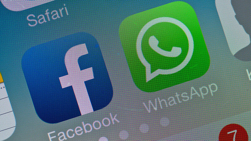 Aktuell kommt es zu Problemen bei Whatsapp und Facebook. (Symbolbild)