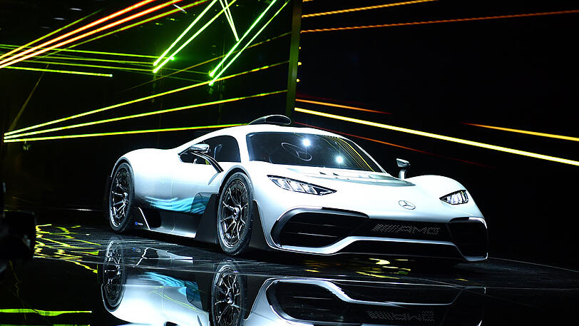 Der neue Rennwagen aus dem Hause Daimler baut auf einen Elektromotor.
