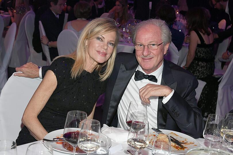 Nina Ruge mit Wolfgang Reitzle